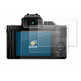 BROTECT Protective Glass for Panasonic Lumix DC-G100D (Pack of 3) Protective Film Tempered Glass [Extremely Scratch-Resistant 9H, Anti-Fingerprint, Ultra Transparent]