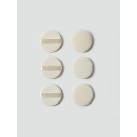 [JAJU Jaju] 6 powder flocking puffs / [JAJU자주] 파우더 후로킹 퍼프 6개