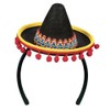 Boland 10135518 Mexico Sombrero Headband, Multi-Coloured, Standard Size