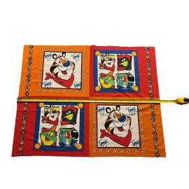 Kelloggs Cereal Fabric Panels Tony Tiger Frosted Flakes Froot Loops Corn Flakes
