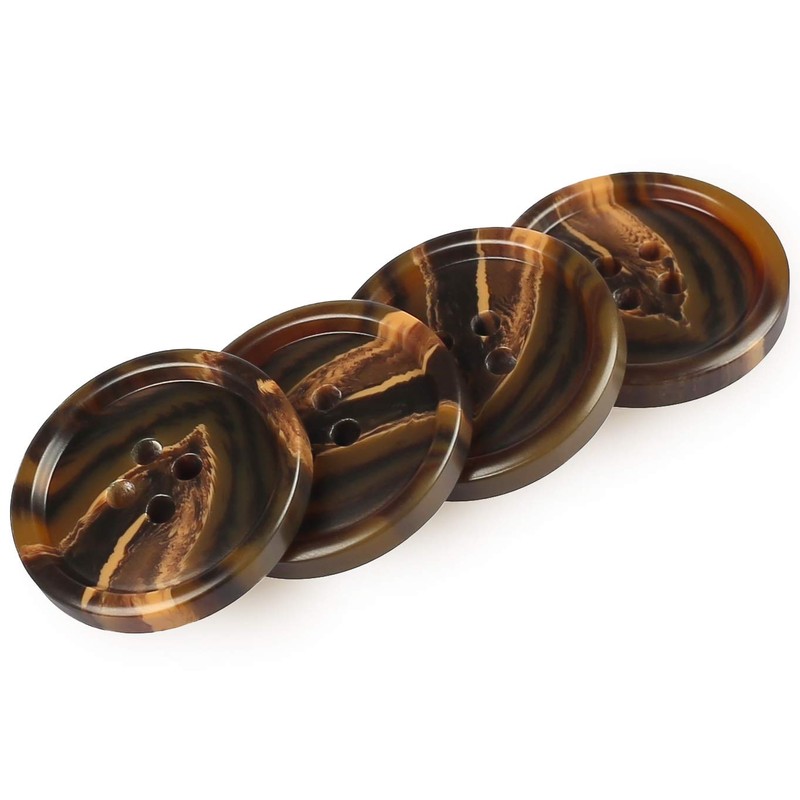 Anjing Resin Button 4 Holes Suit Buttons Classic Basic Buttons