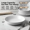 Y YHY 9" Pasta Bowls, 40oz Large Salad Bowls Set
