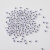200PCS Letter Beads 4x7mm Acrylic Alphabet Beads for Bracelets, White