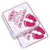 cobee Car Safety Warning Signs Sticker, 2 Pcs Little Princess