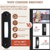 Metal Lighted Doorbell Button, Heavy Duty Metal Wired Door Bell