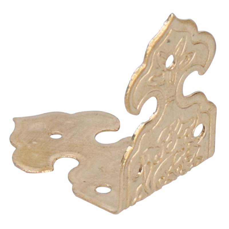Brass Jewelry Box Corner Protector Hardware Accessories Ornament for Wooden