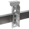 4 PCS 8" Galvanized Swivel Top Bunk Bracket Kit with
