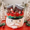 HERSHEY'S Build-A-Santa Milk Chocolate Candy, Holiday, 4 oz, Bar (Pack