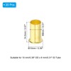 PATIKIL Brass Compression Insert, 40 Pack 10mm OD x 8mm