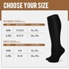 Calcetines de compresión de cobre para hombres y mujeres, 4