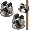 ULIBERMAGNET Magnetic Mop Broom Holder,Heavy Duty Movable Magnetic Tools Holder,2