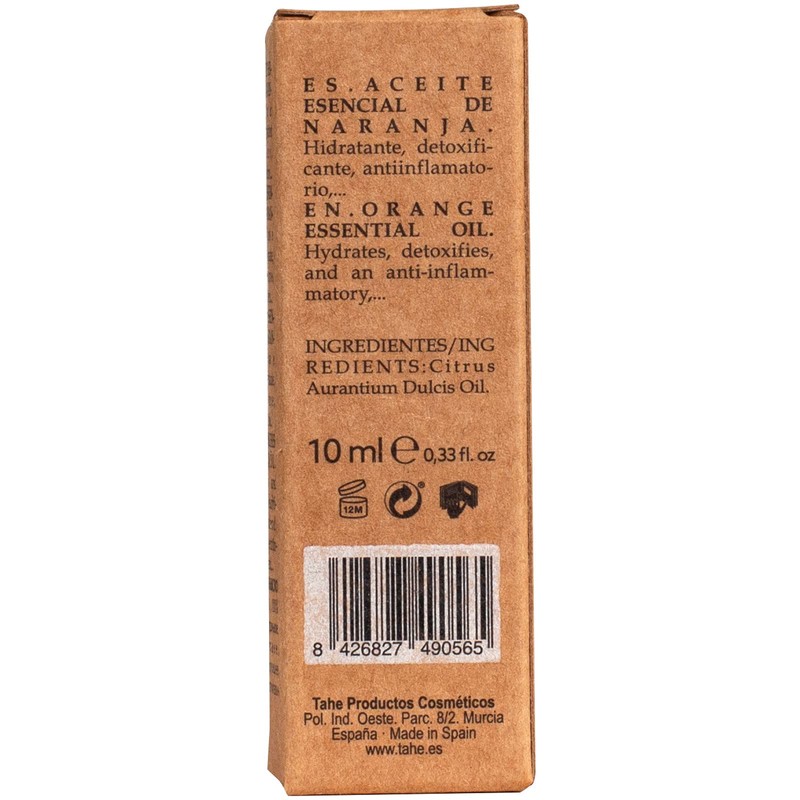 Tahe Organic Care Ätherisches Orangenöl, 10 ml
