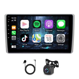Double Din Car Radio for Honda Element 2003 2004 2005 2006, 4G+64G 9Inch Android 14 Touch Screen Car Stereo with Wireless Carplay Android Auto GPS WiFi Mic Backup Camera
