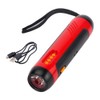 Portable Hand Crank Flashlight with Alarm FM Radio Function 1800mAh