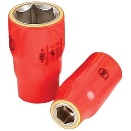 Wiha 31709 Insulated 1/2" Drive Socket, 9/16"
