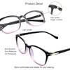 VisionGlobal Blue Light Blocking Glasses for Women/Men, Anti Eyestrain, Computer