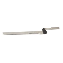 Restaurantware-BLADE ONLY: Kitchen Tek 11.02 Inch Blade For Electric Knife Set, 1 Serrated Bread Knife Blade - Knife Set Sold Separately, Sharp, Stainless Steel Knife Cutter Replacement, For Loaf
