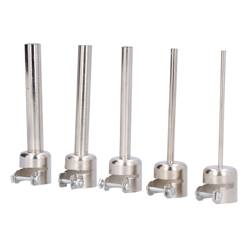 5Pcs Hot Air Gun Nozzle Kit Lengthened Straight 850 BGA
