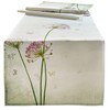 khevga Table Runner Spring Summer Table Decoration Allium Flower 150