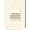 Deep Red Stamps Notebook Steno Paper Rubber Stamp