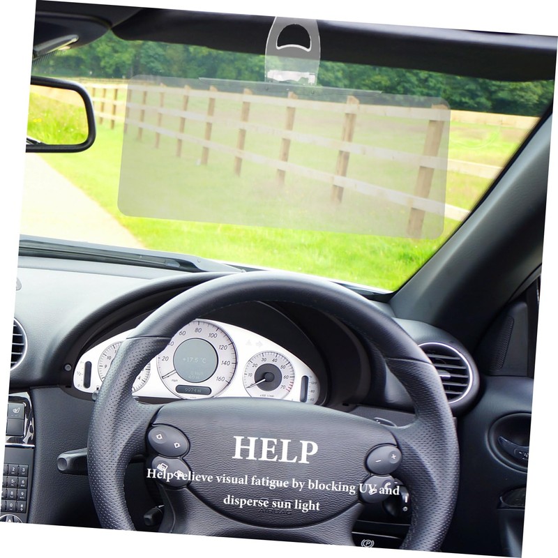 ULTECHNOVO Night Vision Car Visor Goggles Glare Sun Shield for