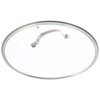 Gotham Steel Clear Tempered Glass Vented Lid - Prevents Pots