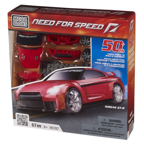 Mega Bloks Need For Speed: Red Nissan GT-R