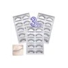 Pestañas De Práctica Extensiones Maquillaje Lashista 3pz Color Negro
