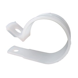 Gardner Bender PPC-1600 Plastic Cable Clamp, 1 in., Natural , White