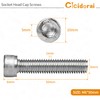 Cicidorai M6-1.0 x 50mm Socket Head Cap Screws Bolts, 304