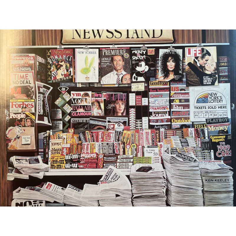 Ken Keeley - Newsstand 1989 Poster Print (30x24) - Mint