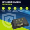 Newpowa 10A PWM Solar Charge Controller 12V/24V LCD Display Off