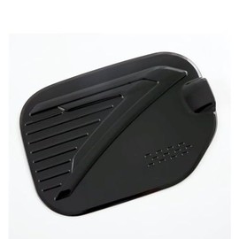 Cobra-Tek | Fuel Door Gas Tank Cover Trim Gloss Black ABS Plastic | Compatible with Ford F150 (2021-2024) | Easy Installation, and a Stylish Upgrade for Your Vehicle.