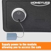 HOMEYUER External Power Supply Box with 2.5mm and 3.5mm Jack