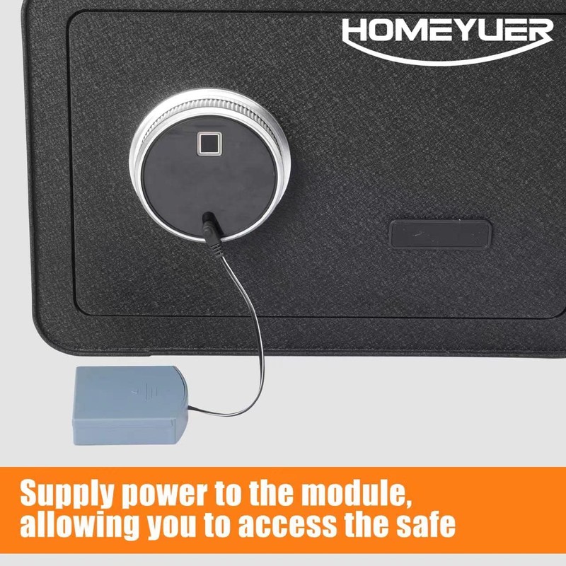 HOMEYUER External Power Supply Box with 2.5mm and 3.5mm Jack