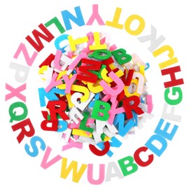 Nogeqi 300 PCS Foam Letters Stickers for Crafts Self-Adhesive Felt Letters Alphabet Foam Sticky Letters for Kids Crafts Soft ABC Stickers Puffy ABC Multicolor