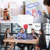 12Pcs Mini Whiteboard Set A4 Whiteboard 4Pcs Small Whiteboard with