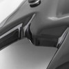 Motorcycle Windshield Deflector with Bracket Double Bubble Windscreen Fit for