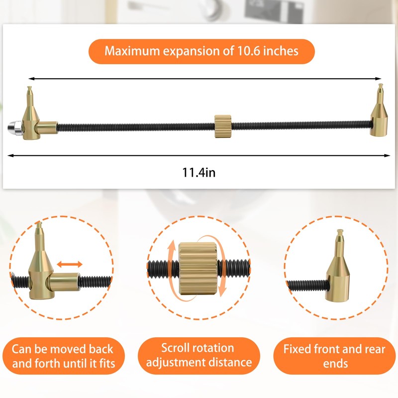 Washing Machine Spring Expansion Tool for Whirlpool Front Load Washer