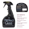 HOPE'S Perfect Glass Cleaner Spray, Streak-Free, Ammonia-Free Window, Mirror, Screen,