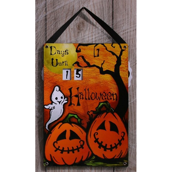 Friendly Pumpkin Halloween Countdown Calendar