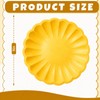 48Pcs Paper Plates, Scalloped Edge, Fall Colors, 9 Inch