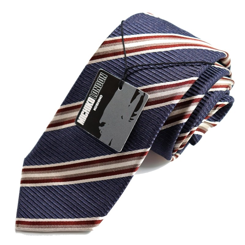 Michi Korondon Necktie, Brand, Italian Fabric, Japanese Sewing, Fabric in