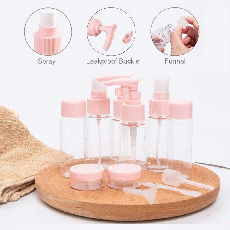 Vitog Travel Bottles Kit, TSA Approved Leak Proof Portable Toiletry