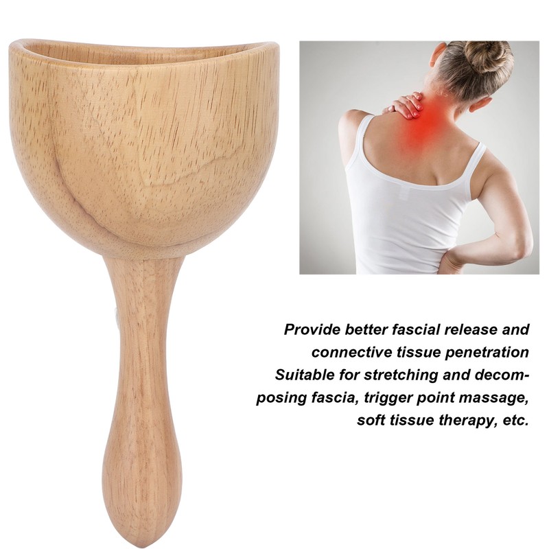Wooden Massage Tool Cellulite Remover Lymphatic Drainage Fascia Massage Cup