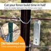 Quantfire Fence Wire Twister for T Post Clips, Barb Wire