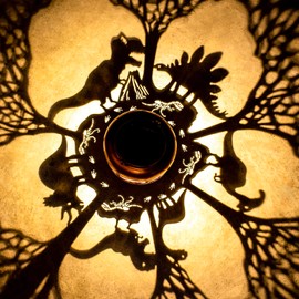 Dinosaur Solar Lanterns Outdoor Waterproof,Hanging Solar Lights Dinosaur Gifts for Women Men Metal LED Decorative Light for Yard,Patio,Lawn,Tabletop,Pathway,Landscape,Garden Decor