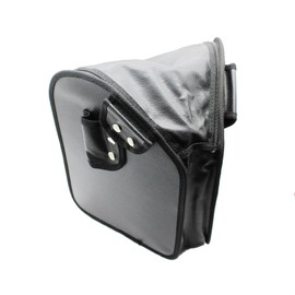 3 Wheel rollator Storage Bag,Bag for 3 Wheel Walker,Pouch Bag for 3 Wheeled Rollator Walker, 3-Wheel Walker Bag,Tote Bag with Snaps,3 Wheel rollator Universal Replacement Part.(1Ea,Black)