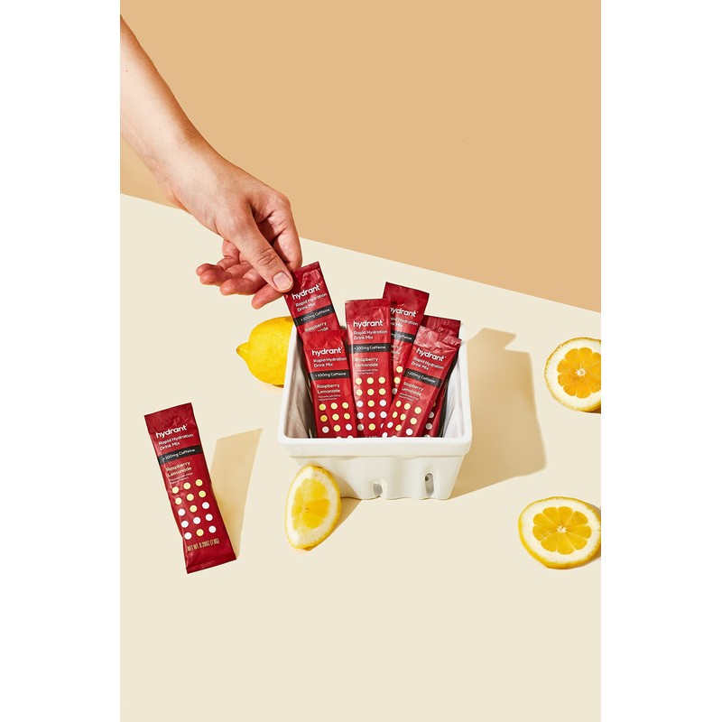 Hydrant Raspberry Lemonade Rapid Hydration Drink Mix 12pk, 0.28 OZ