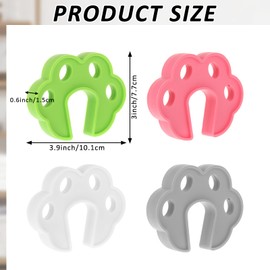 4 PCS Washing Machine Door Prop Open Front Load Washer Door Prop Washer Door Prop Dryer Door Prop Open Washing Machine Accessories